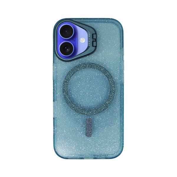 Vivid Magsafe Glitter Protective Case Apple Iphone 16 Blue 5213015676602