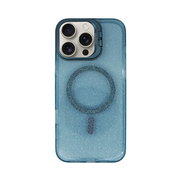 Vivid Magsafe Glitter Protective Case Apple Iphone 16 Pro Max Blue 5213015676626