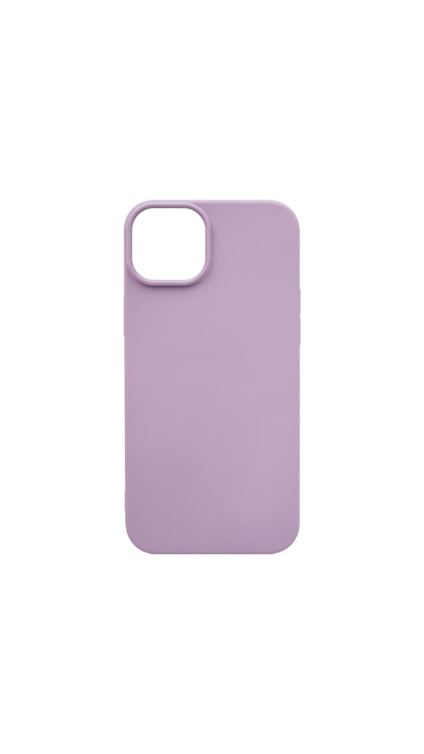Vivid Cover Back Cover Σιλικόνης Λιλά (iPhone 15 Plus)