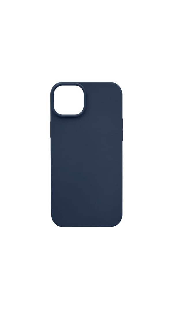 Vivid Cover Back Cover Σιλικόνης Navy Μπλε (iPhone 15 Plus)
