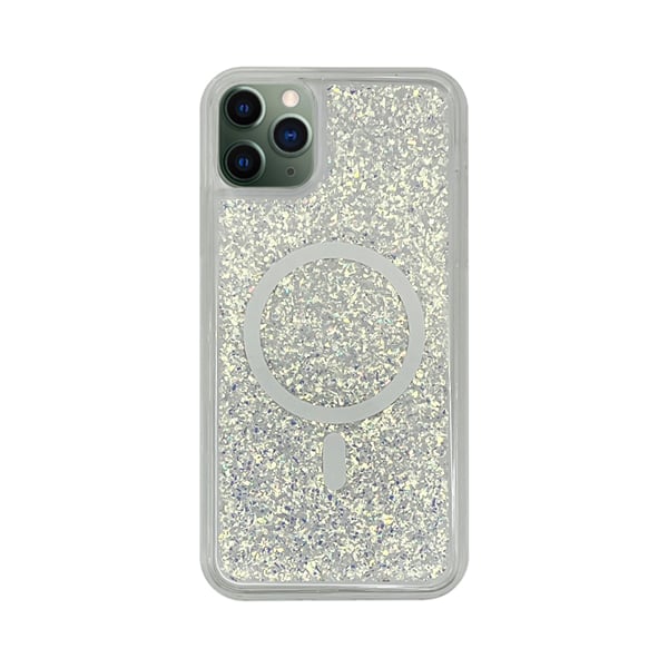Vivid Back Cover Σιλικόνης Ασημί (iPhone 11 Pro Max)