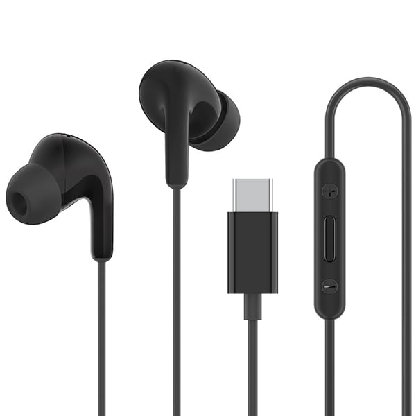 Xiaomi Earphones In-ear Handsfree Ακουστικά με Βύσμα USB-C Μαύρο