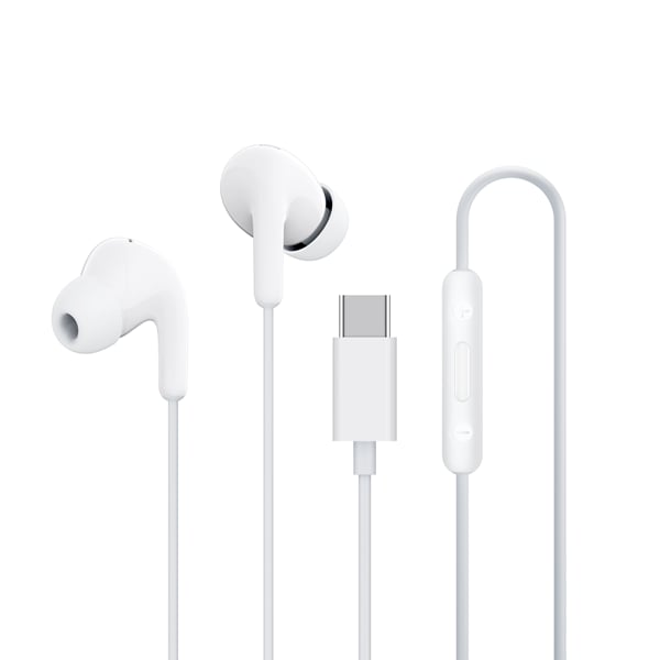Xiaomi Earphones In-ear Handsfree Ακουστικά με Βύσμα USB-C Λευκό