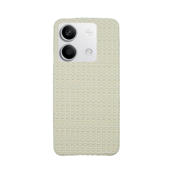 Vivid Woven Back Cover Μπεζ (Redmi Note 13 5G)