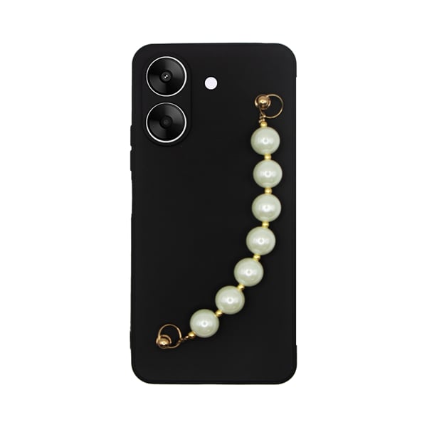 Vivid Back Cover Σιλικόνης / Πλαστικό Μαύρο (Redmi 13C)