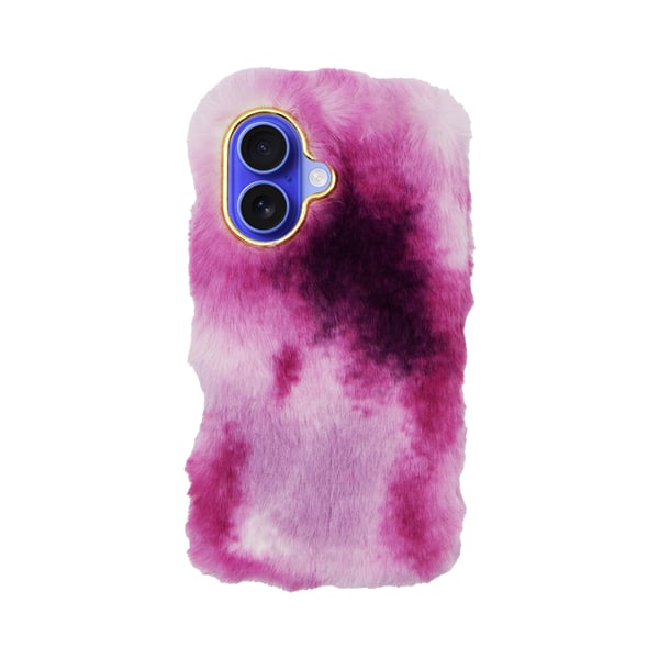 Vivid Fluffy Plush Caseβ Apple Iphone 16 Pink 5213015676275