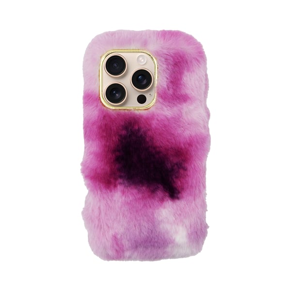 Vivid Fluffy Plush Caseβ Apple Iphone 16 Pro Pink 5213015676282