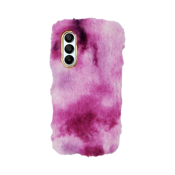 Vivid Fluffy Plush Case Samsung Galaxy A16 Pink 5213015676312