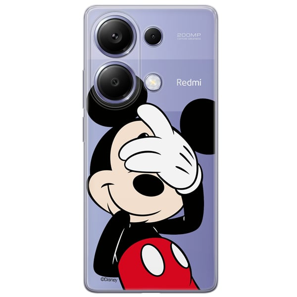 Disney Mickey Back Cover Σιλικόνης Διάφανο (Redmi Note 13 4G)