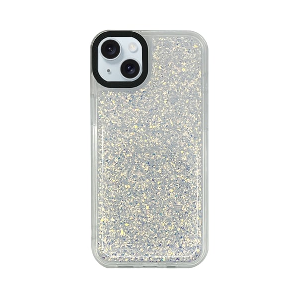 Vivid Back Cover Σιλικόνης Ασημί (iPhone 15 Plus)