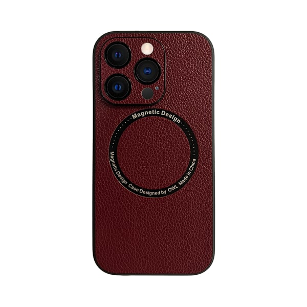 Vivid Back Cover Δερμάτινο / Πλαστικό Μωβ (iPhone 12 / 12 Pro)