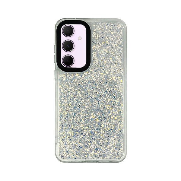 Vivid Back Cover Σιλικόνης Ασημί (Galaxy A35)