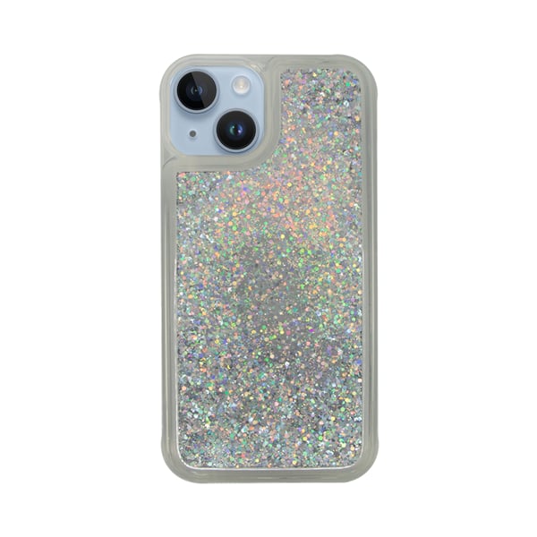 Vivid Liquid Back Cover Σιλικόνης Ασημί (iPhone 14)