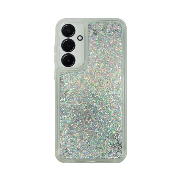 Vivid Liquid Back Cover Σιλικόνης Ασημί (Galaxy A55)