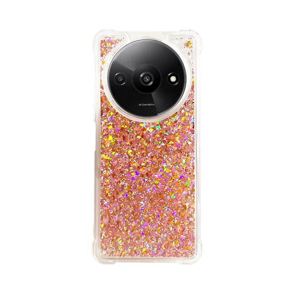 Vivid Liquid Back Cover Σιλικόνης Ροζ Χρυσό (Redmi A3)