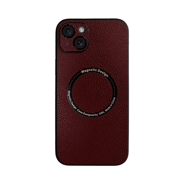 Vivid Back Cover Δερμάτινο / Πλαστικό Μωβ (iPhone 15 Plus)