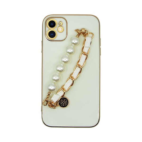 Vivid Back Cover Σιλικόνης Λευκό (iPhone 11)
