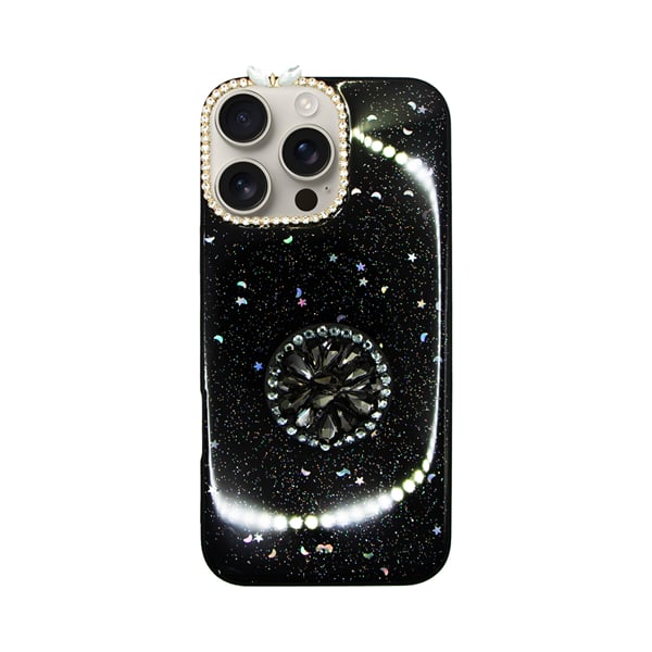 Vivid Back Cover Σιλικόνης Μαύρο (iPhone 16 Pro Max)