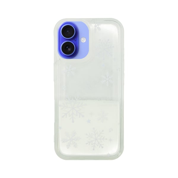 Vivid Silicone Case Snowflake Apple Iphone 16 5213015676411