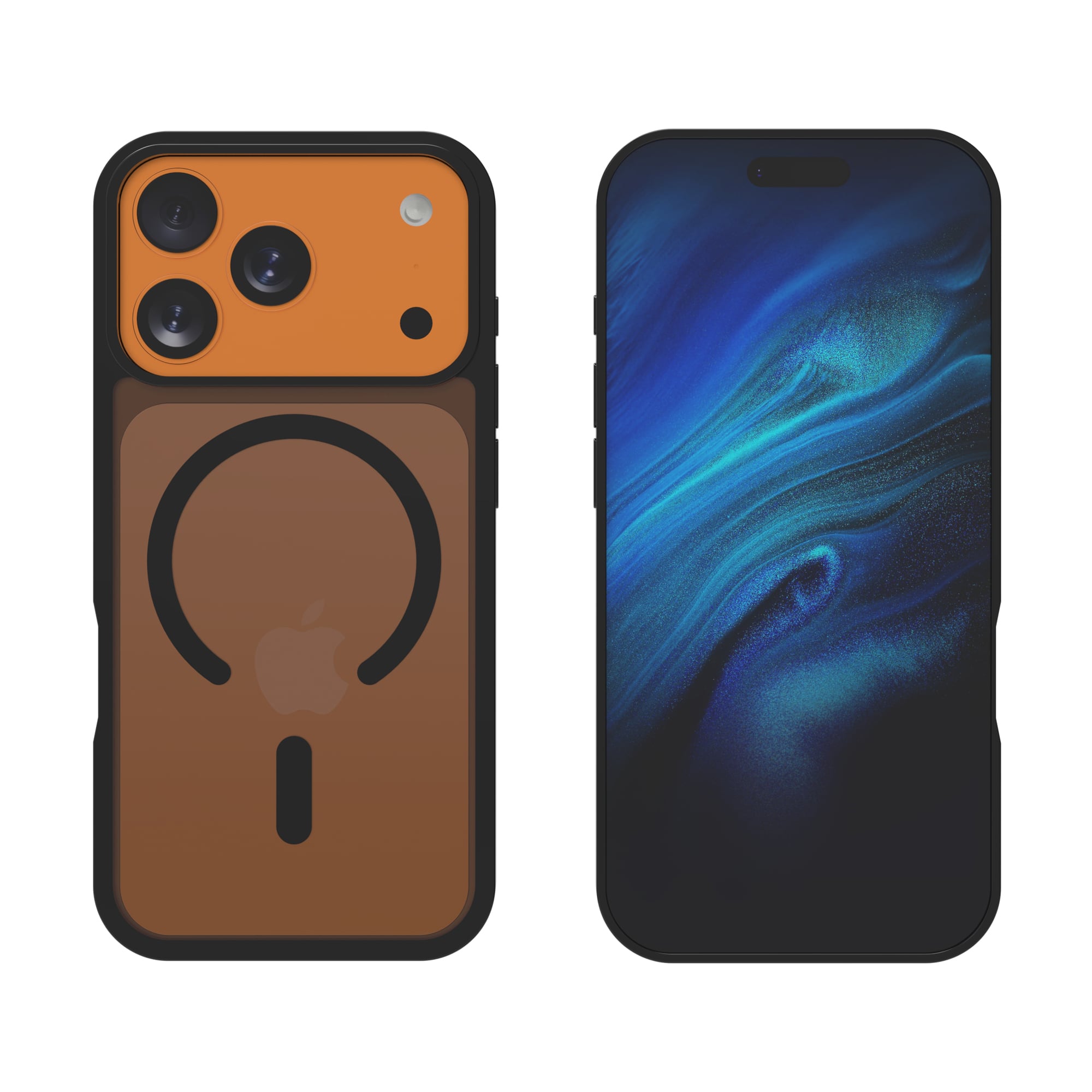 Vivid Hybrid Back Cover Πλαστικό Μαύρο (iPhone 17 Pro Max)