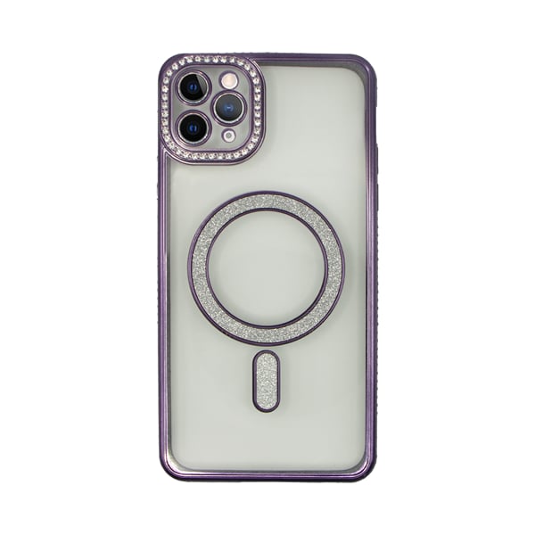 Vivid Back Cover Σιλικόνης Μωβ (iPhone 11 Pro Max)