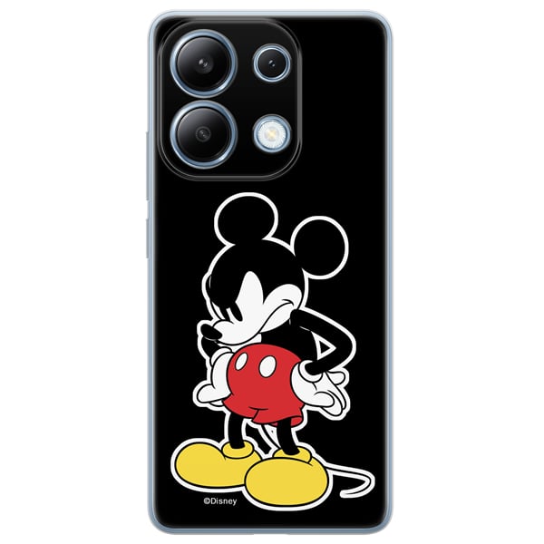 Disney Mickey Back Cover Σιλικόνης Μαύρο (Redmi Note 13 4G)