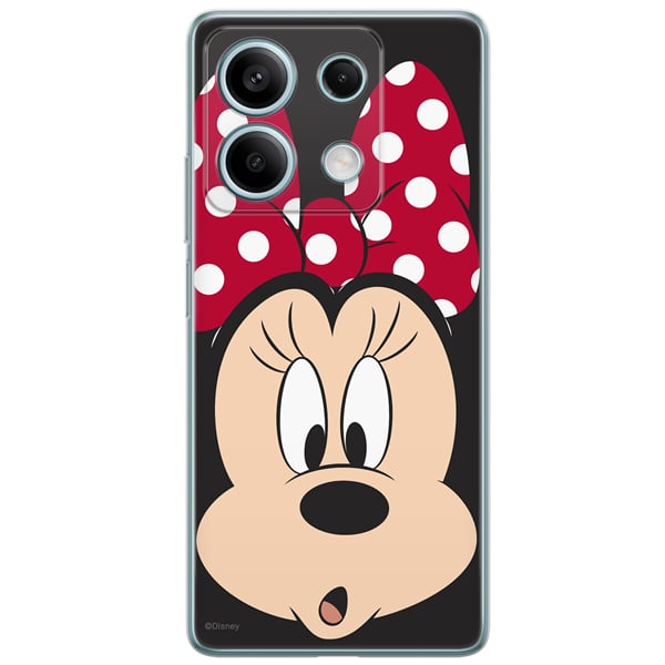 Disney Minnie Back Cover Σιλικόνης Μαύρο (Redmi Note 13 5G)