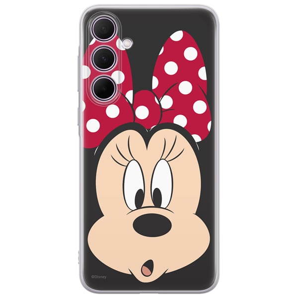 Disney Minnie Back Cover Σιλικόνης Μαύρο (Galaxy A35)