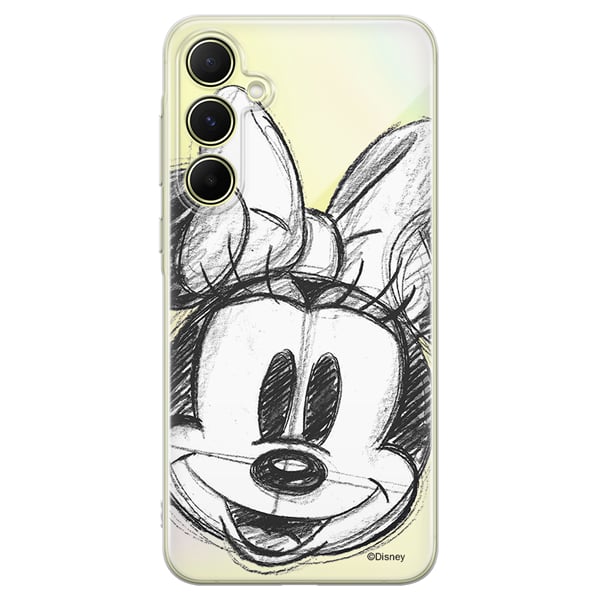 Disney Minnie Back Cover Σιλικόνης Διάφανο (Galaxy A55)