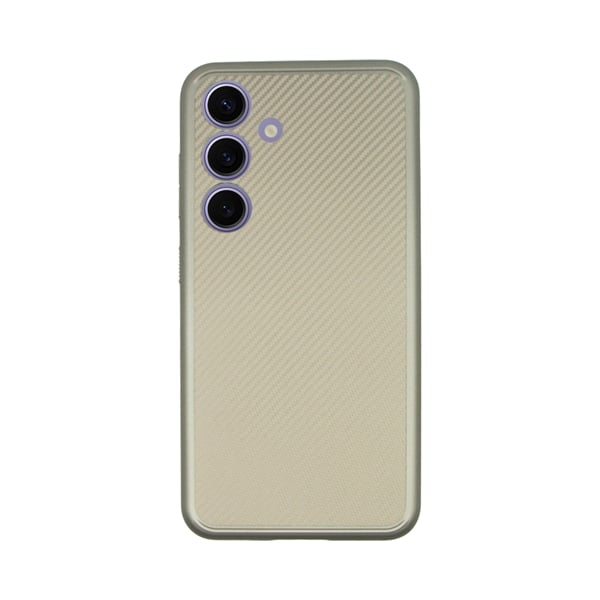 Vivid Carbon Fiber Back Cover Σιλικόνης Χρυσό (Galaxy S24+)