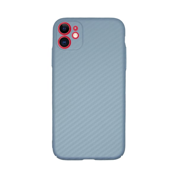 Vivid Carbon Fiber Back Cover Σιλικόνης Γαλάζιο (iPhone 11)