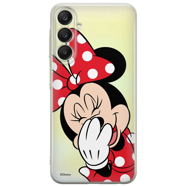 Disney Case Samsung Galaxy A25 5g Minnie Partial Print Smiley Transparent 5905795965143