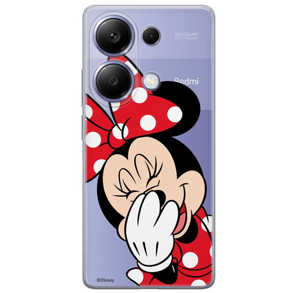 Disney Case Redmi Note 13 Pro Minnie Partial Print Smiley Transparent 5905795977986