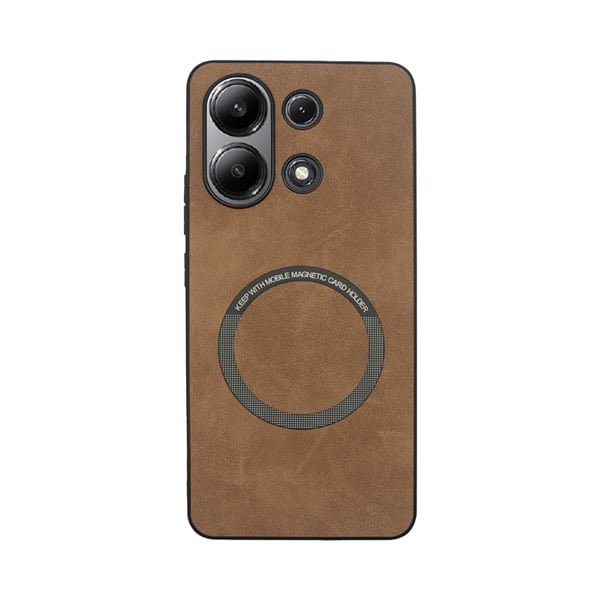 Vivid Back Cover Ξύλινο Καφέ (Redmi Note 13 4G)