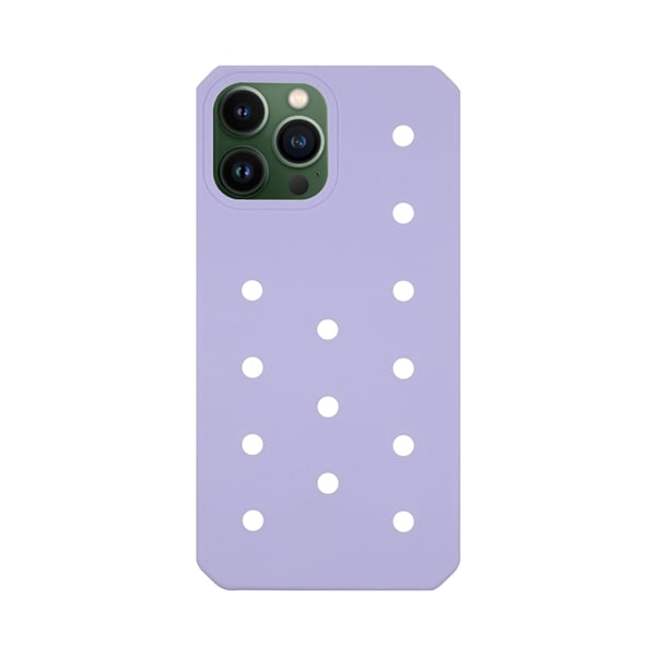 Vivid Pins Back Cover Σιλικόνης Μωβ (iPhone 13 Pro Max)