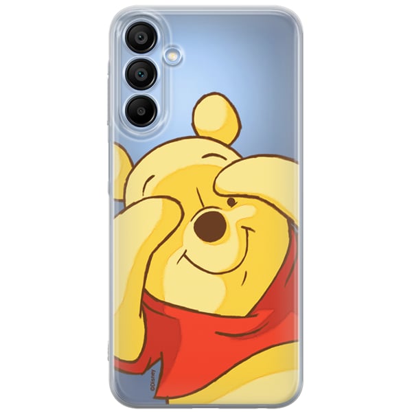 Disney Case Samsung Galaxy A15 4g/5g Winnie Pooh Partial Print Hiding Transparent 5905795977573