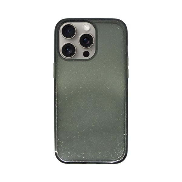 Vivid PC Glitter Back Cover Πλαστικό / Σιλικόνης Μαύρο (iPhone 15 Pro Max)