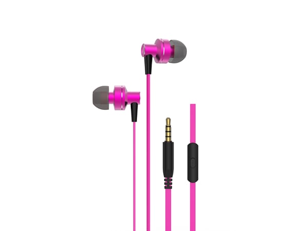 Riversong In-ear Handsfree με Βύσμα 3.5mm Ροζ