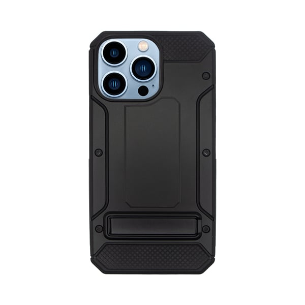 Vivid Rugged Armor Back Cover Πλαστικό Μαύρο (iPhone 13 Pro Max)
