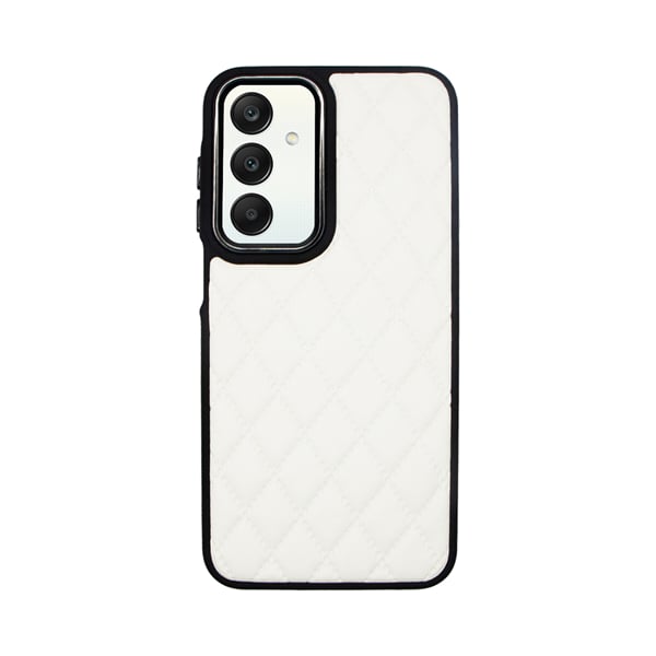 Vivid Back Cover Δερματίνης / Δερμάτινο Λευκό (Galaxy A25 5G)