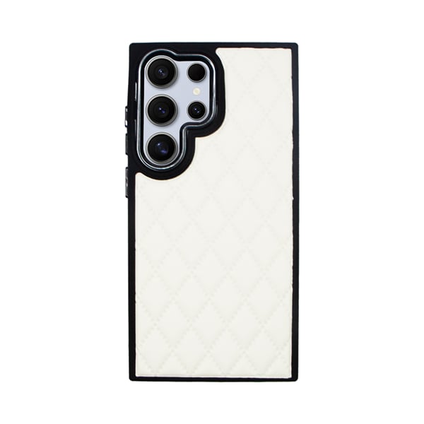 Vivid Back Cover Δερματίνης / Δερμάτινο Λευκό (Galaxy S24 Ultra)