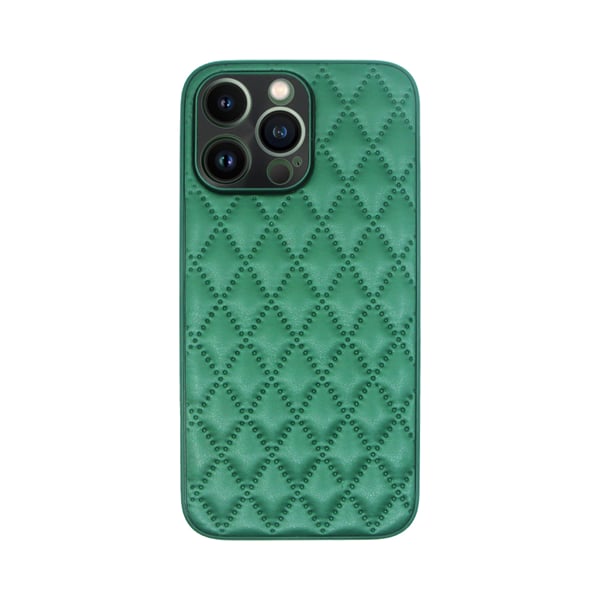 Vivid Back Cover Δερματίνης / Δερμάτινο Πράσινο (iPhone 13 Pro)