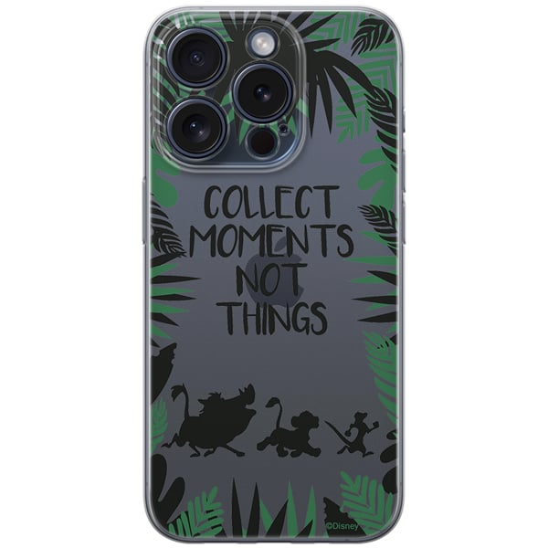 Disney Case Apple Iphone 15 Pro Lion King Partial Print Moments Black 5905795451806