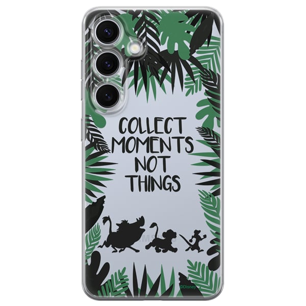Disney Back Cover Σιλικόνης Μαύρο (Galaxy S24)