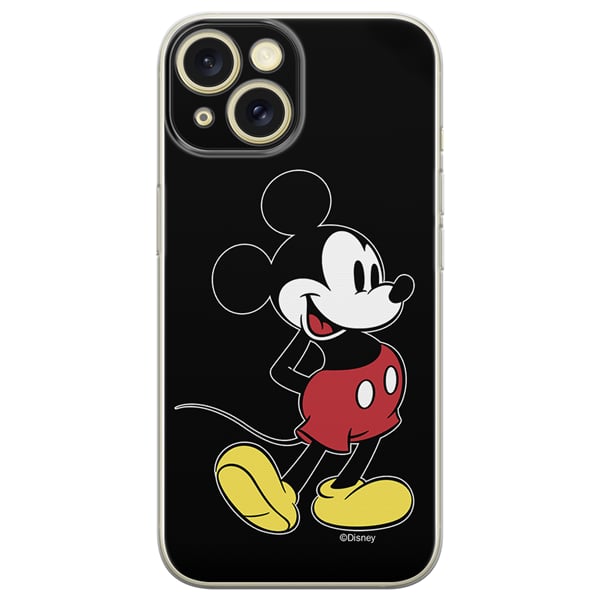 Case Apple Iphone 15 Mickey 027 Disney Imprint Full Black