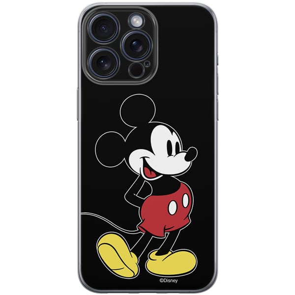 Case Apple Iphone 15 Pro Max Mickey 027 Disney Imprint Full Black
