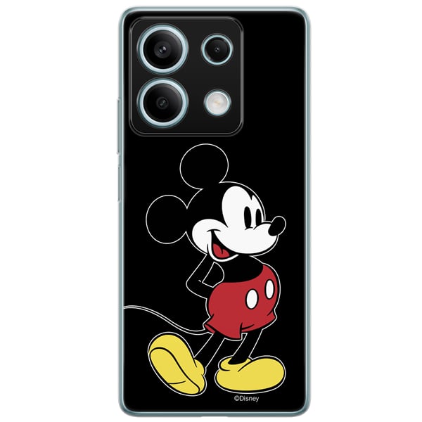 Disney Mickey Back Cover Σιλικόνης Μαύρο (Redmi Note 13 5G)