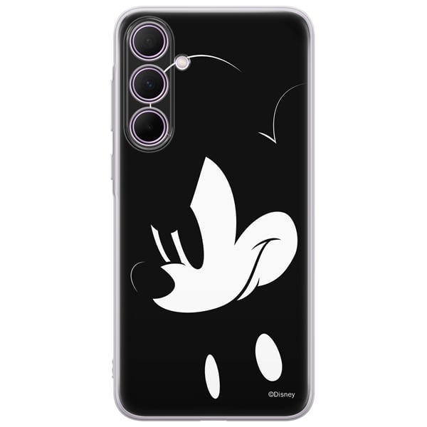Disney Mickey Back Cover Σιλικόνης Μαύρο (Galaxy A35)