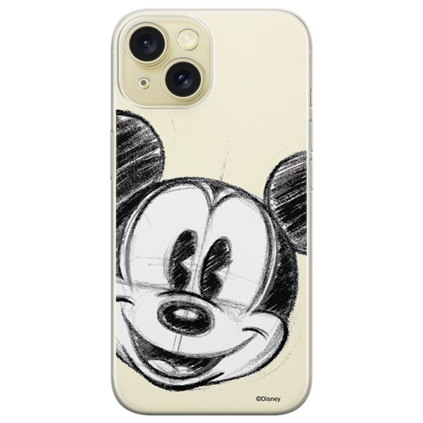 Disney Mickey Back Cover Διάφανο (iPhone 15)