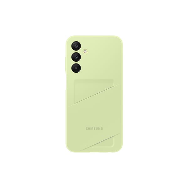Samsung Back Cover Πλαστικό με Υποδοχή για Κάρτες Πράσινο (Samsung A25 5G A256)
